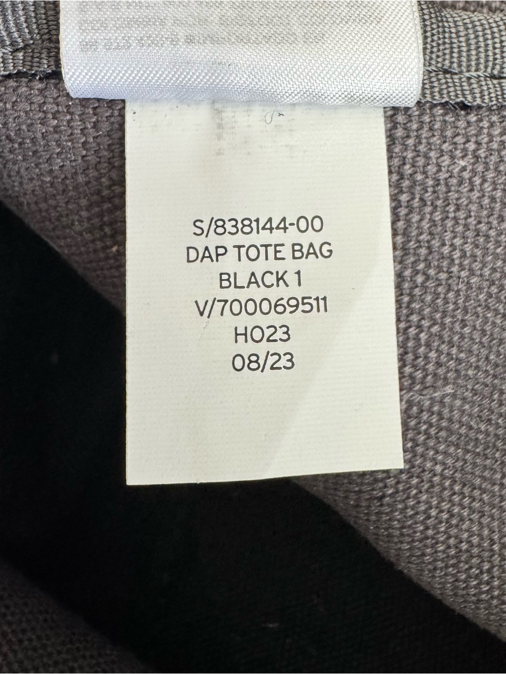 Gap x Dapper Dan DAP Harlem Canvas Tote Bag NWOT - Picture 9 of 9